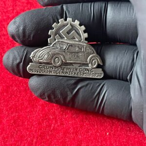 WW2 Volkswagen Commemorative Badge May 1938