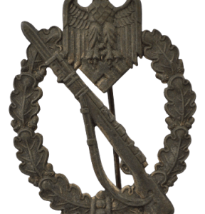 IAB Infantry Assault Badge, zinc, maker Deschler & Sohn, München
